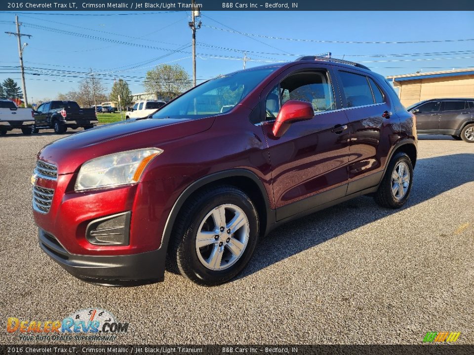 2016 Chevrolet Trax LT Crimson Metallic / Jet Black/Light Titanium Photo #1