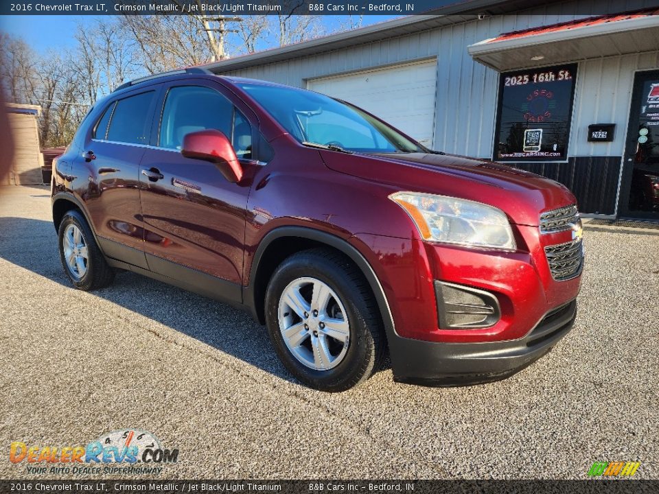 2016 Chevrolet Trax LT Crimson Metallic / Jet Black/Light Titanium Photo #2