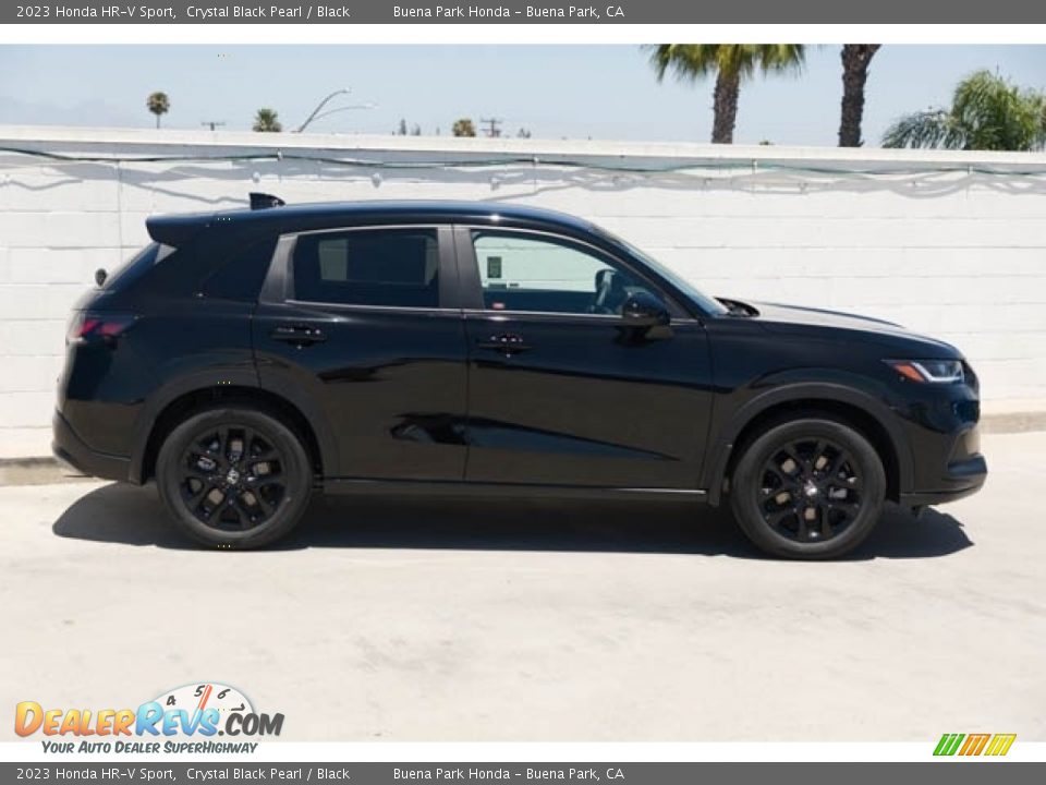 2023 Honda HR-V Sport Crystal Black Pearl / Black Photo #10