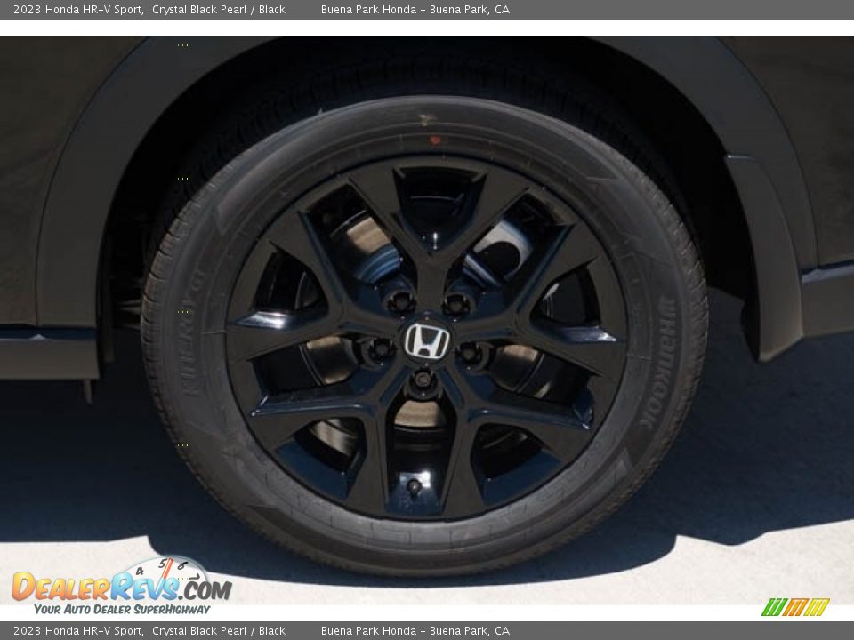 2023 Honda HR-V Sport Crystal Black Pearl / Black Photo #14