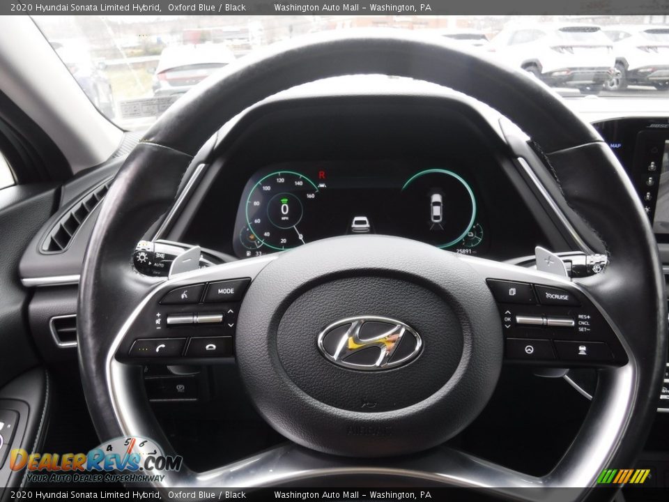 2020 Hyundai Sonata Limited Hybrid Steering Wheel Photo #24