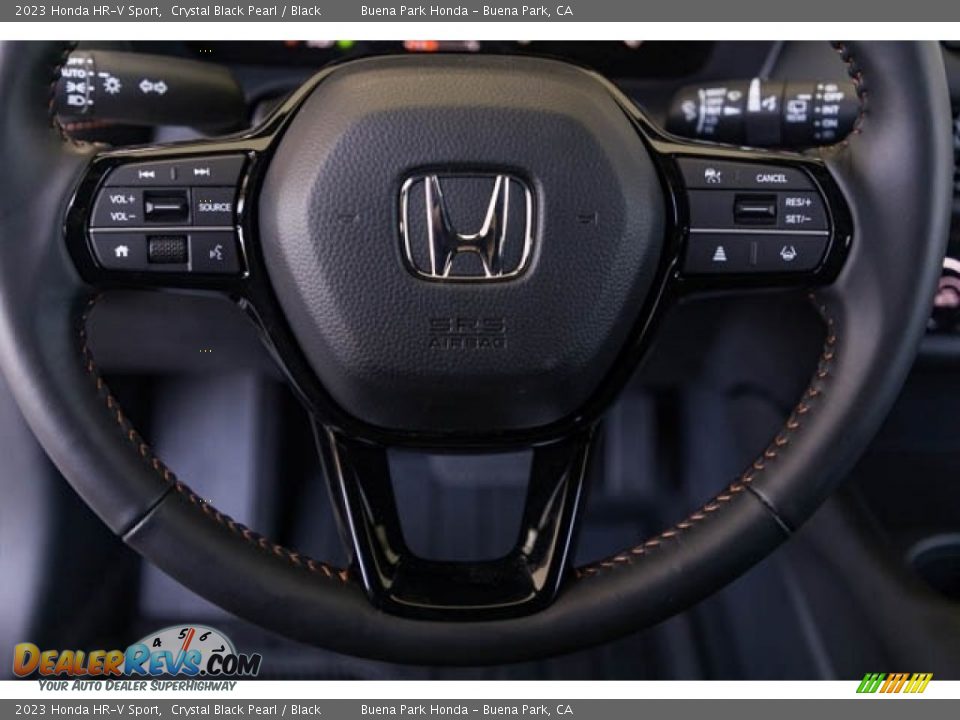 2023 Honda HR-V Sport Crystal Black Pearl / Black Photo #21