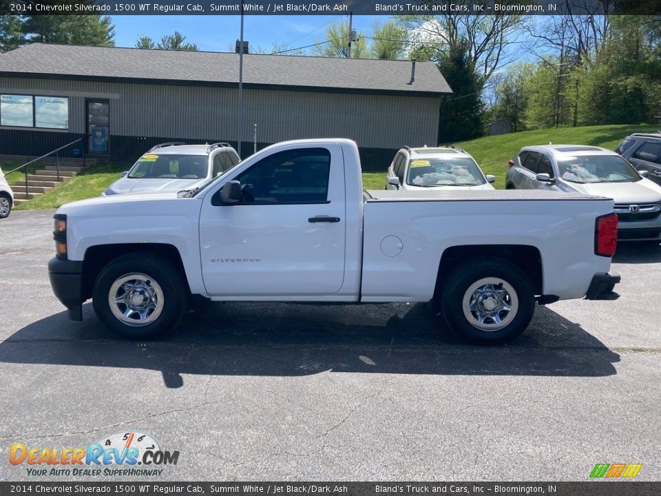 2014 Chevrolet Silverado 1500 WT Regular Cab Summit White / Jet Black/Dark Ash Photo #1