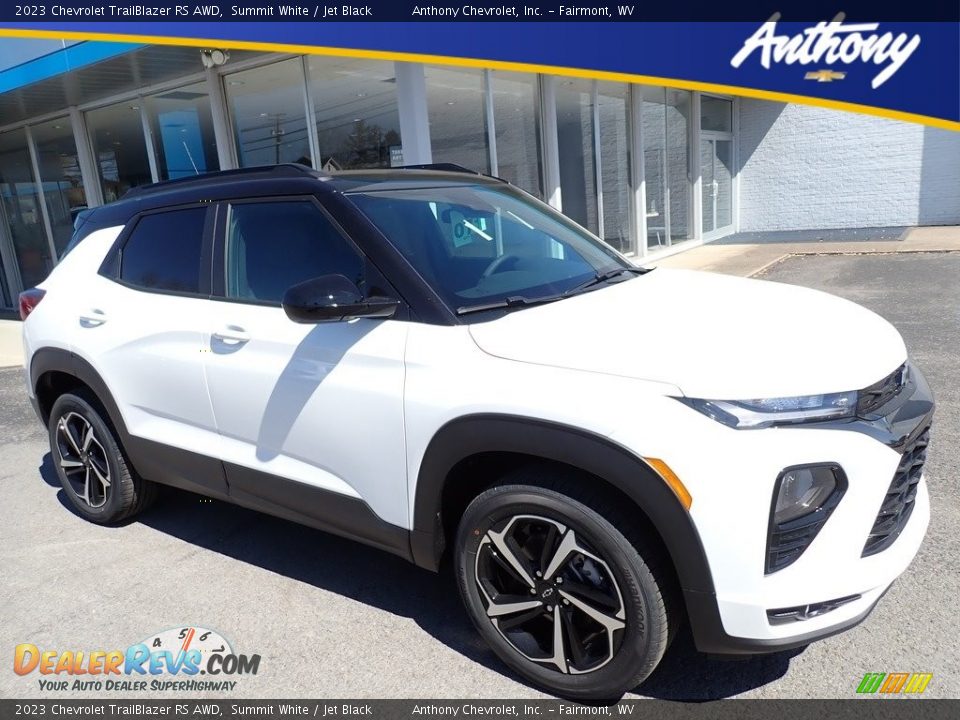 2023 Chevrolet TrailBlazer RS AWD Summit White / Jet Black Photo #1