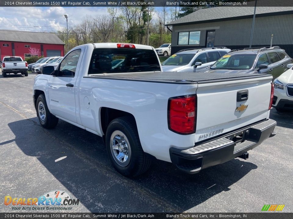 2014 Chevrolet Silverado 1500 WT Regular Cab Summit White / Jet Black/Dark Ash Photo #3