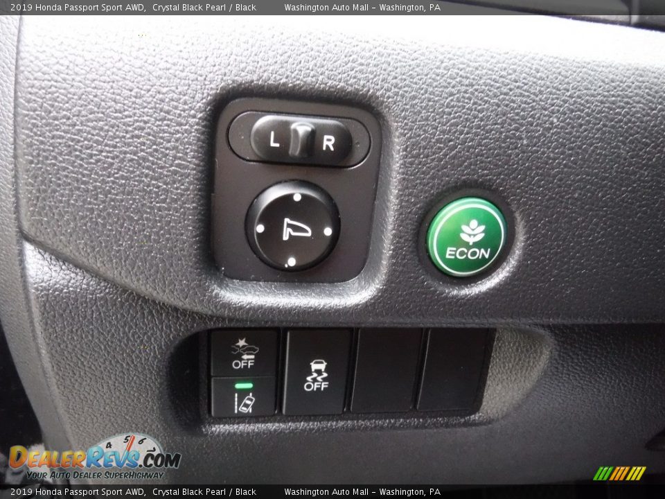2019 Honda Passport Sport AWD Crystal Black Pearl / Black Photo #3