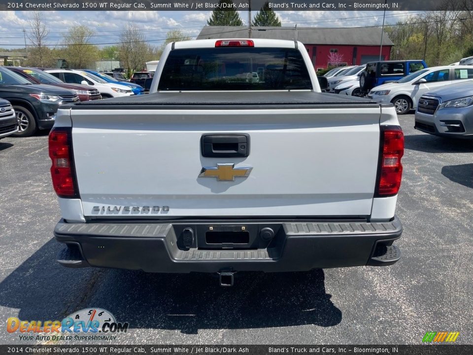 2014 Chevrolet Silverado 1500 WT Regular Cab Summit White / Jet Black/Dark Ash Photo #4