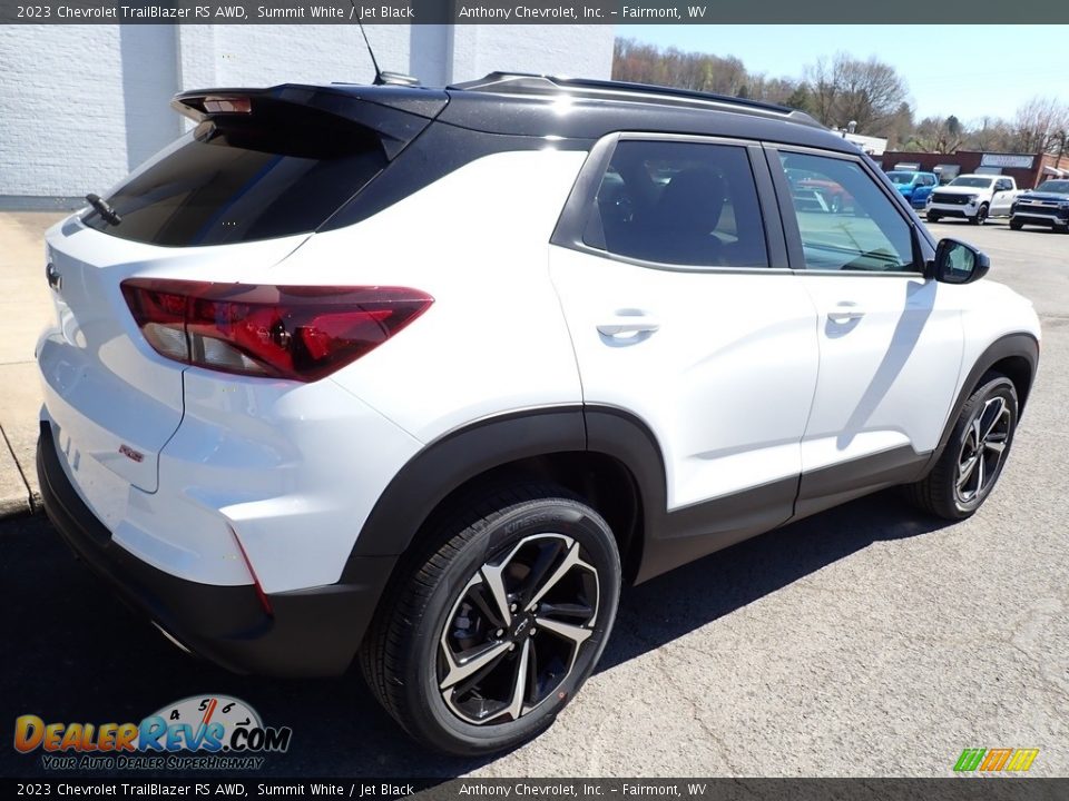2023 Chevrolet TrailBlazer RS AWD Summit White / Jet Black Photo #3