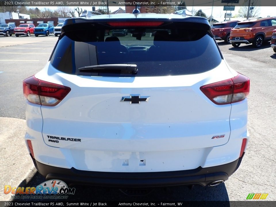 2023 Chevrolet TrailBlazer RS AWD Summit White / Jet Black Photo #4