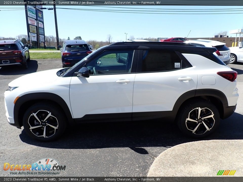 2023 Chevrolet TrailBlazer RS AWD Summit White / Jet Black Photo #7