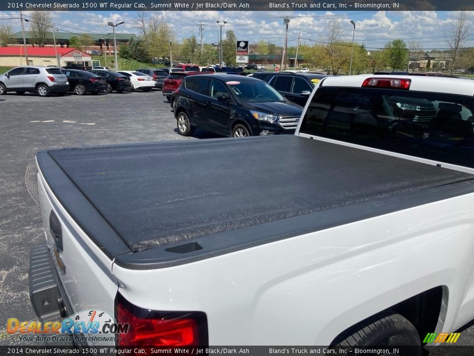 2014 Chevrolet Silverado 1500 WT Regular Cab Summit White / Jet Black/Dark Ash Photo #9