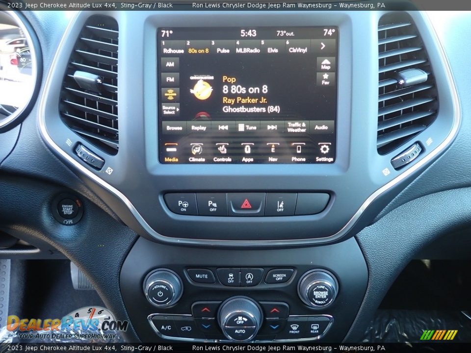 2023 Jeep Cherokee Altitude Lux 4x4 Sting-Gray / Black Photo #20