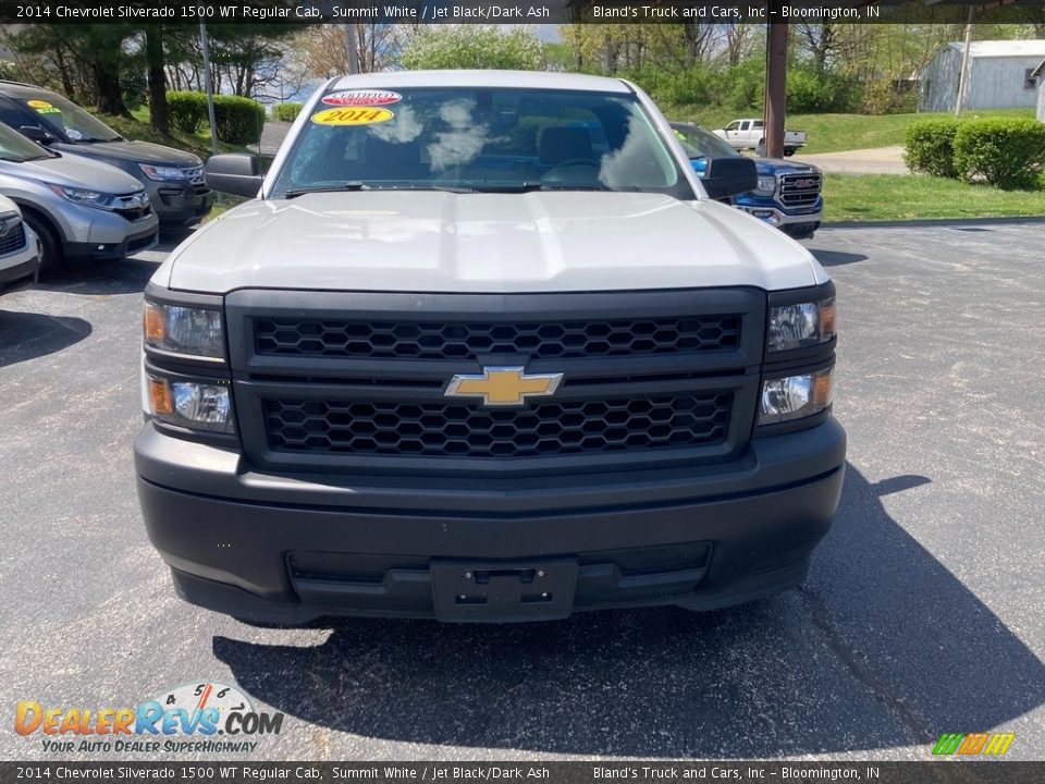 2014 Chevrolet Silverado 1500 WT Regular Cab Summit White / Jet Black/Dark Ash Photo #11