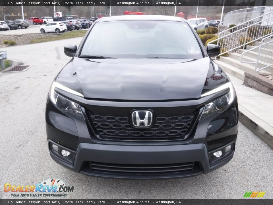 2019 Honda Passport Sport AWD Crystal Black Pearl / Black Photo #11