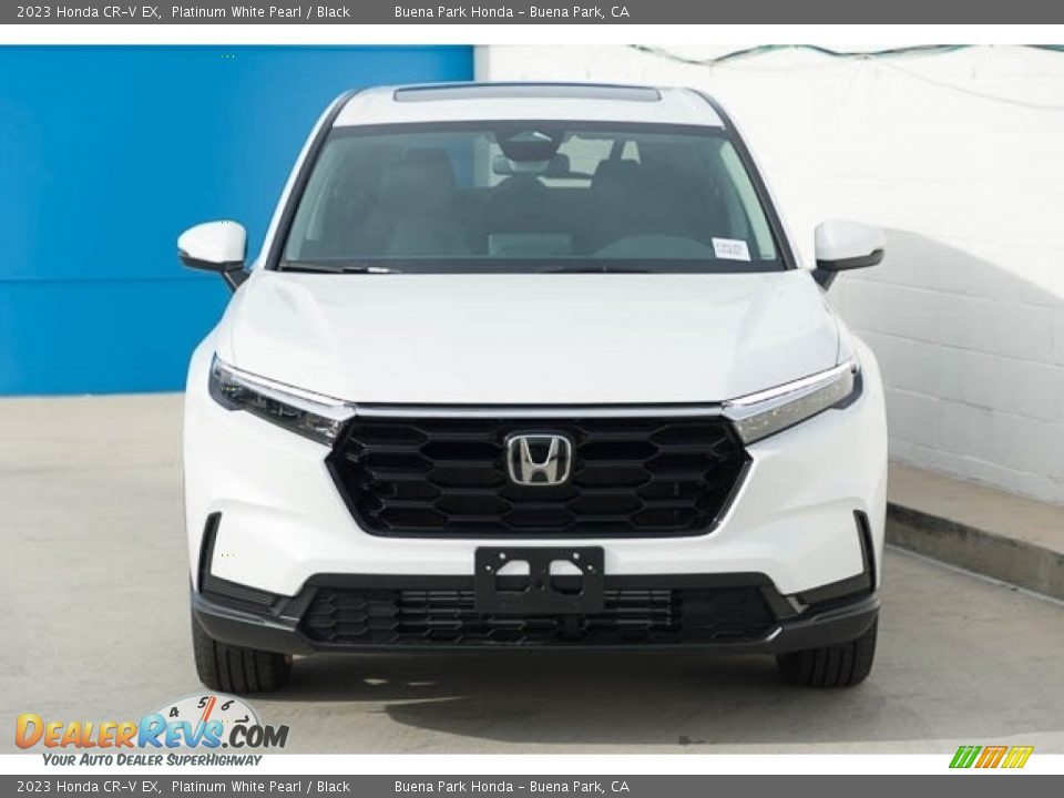 2023 Honda CR-V EX Platinum White Pearl / Black Photo #3