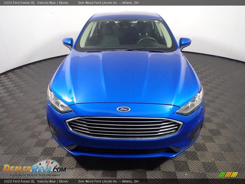 2020 Ford Fusion SE Velocity Blue / Ebony Photo #6