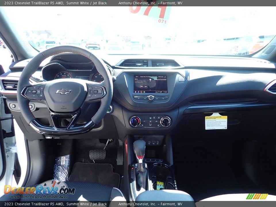 2023 Chevrolet TrailBlazer RS AWD Summit White / Jet Black Photo #13