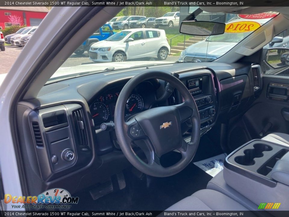 2014 Chevrolet Silverado 1500 WT Regular Cab Summit White / Jet Black/Dark Ash Photo #18