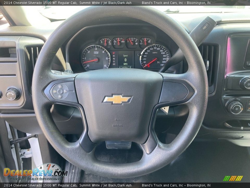 2014 Chevrolet Silverado 1500 WT Regular Cab Summit White / Jet Black/Dark Ash Photo #19