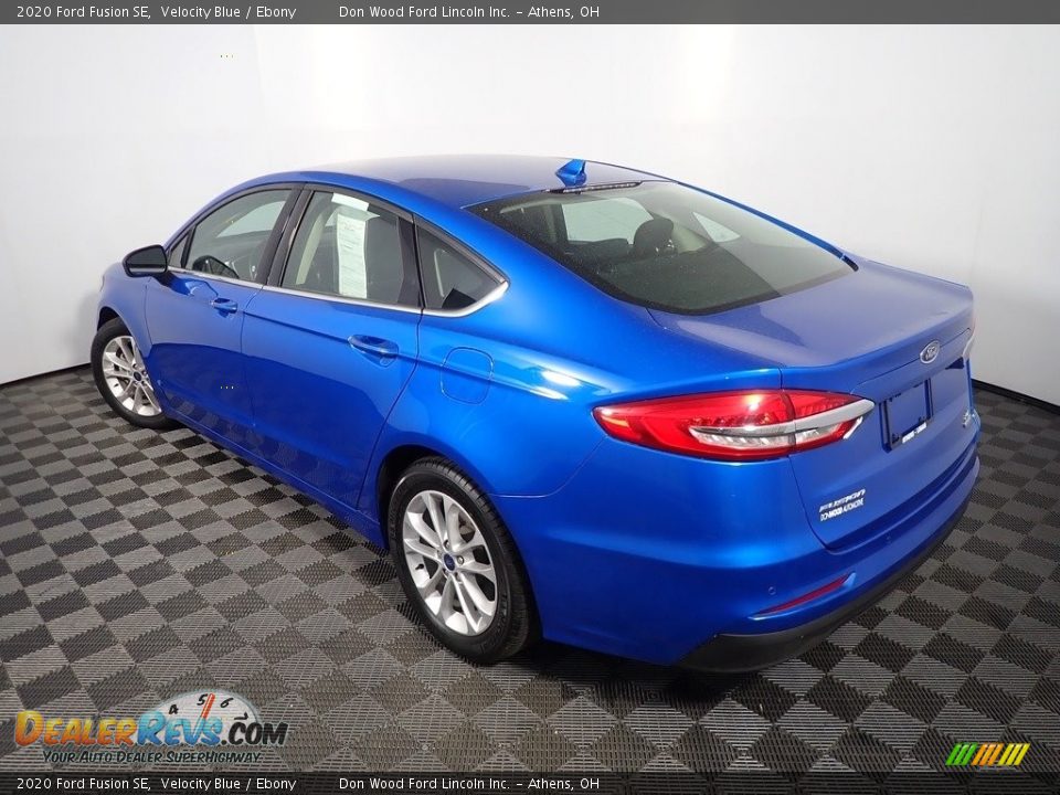 2020 Ford Fusion SE Velocity Blue / Ebony Photo #13