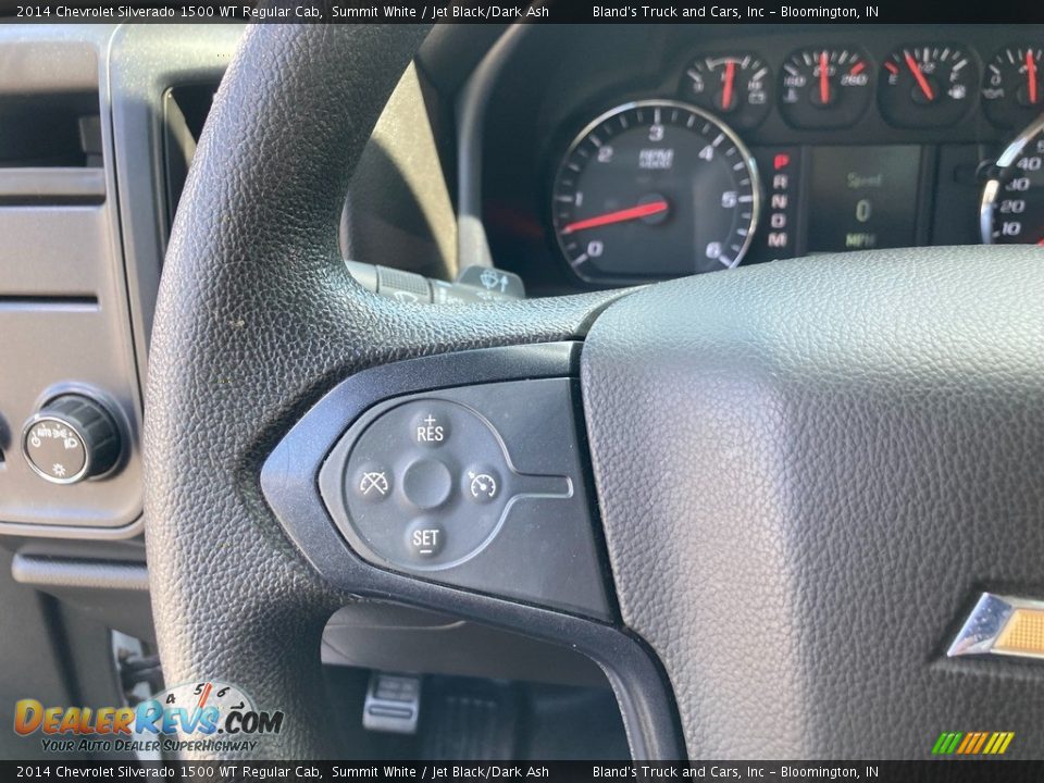 2014 Chevrolet Silverado 1500 WT Regular Cab Summit White / Jet Black/Dark Ash Photo #21