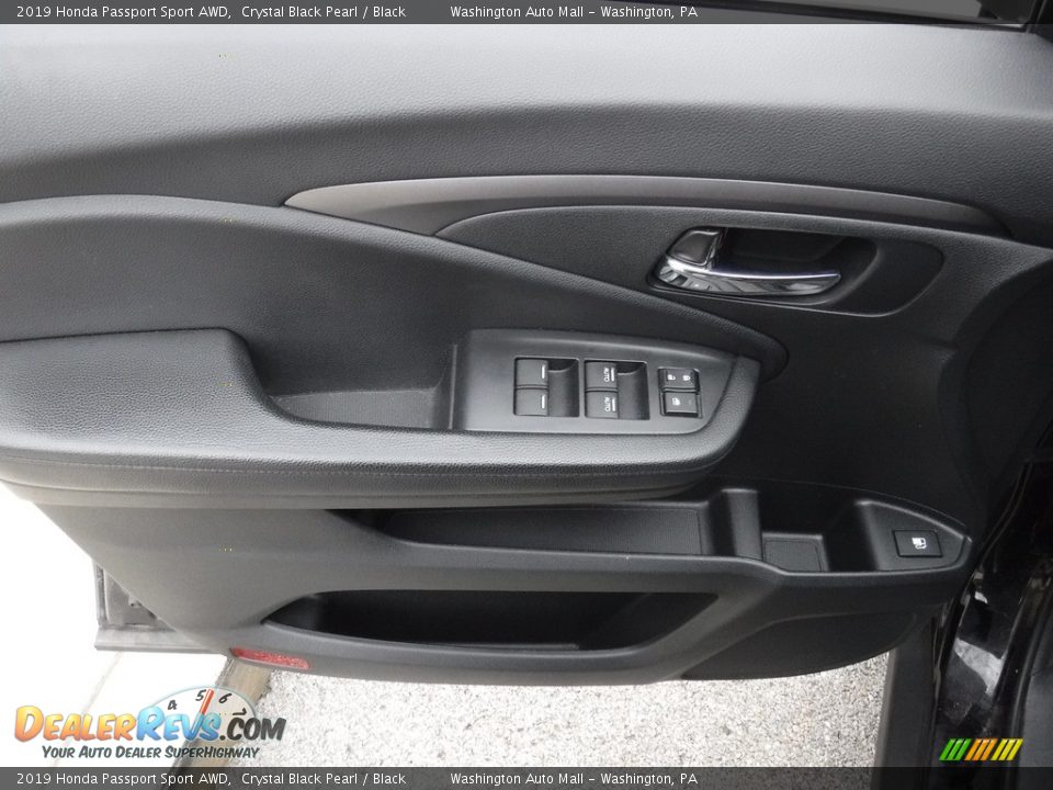 2019 Honda Passport Sport AWD Crystal Black Pearl / Black Photo #20