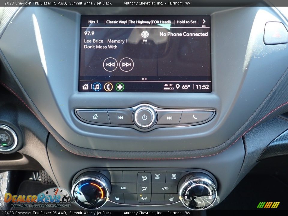 2023 Chevrolet TrailBlazer RS AWD Summit White / Jet Black Photo #20
