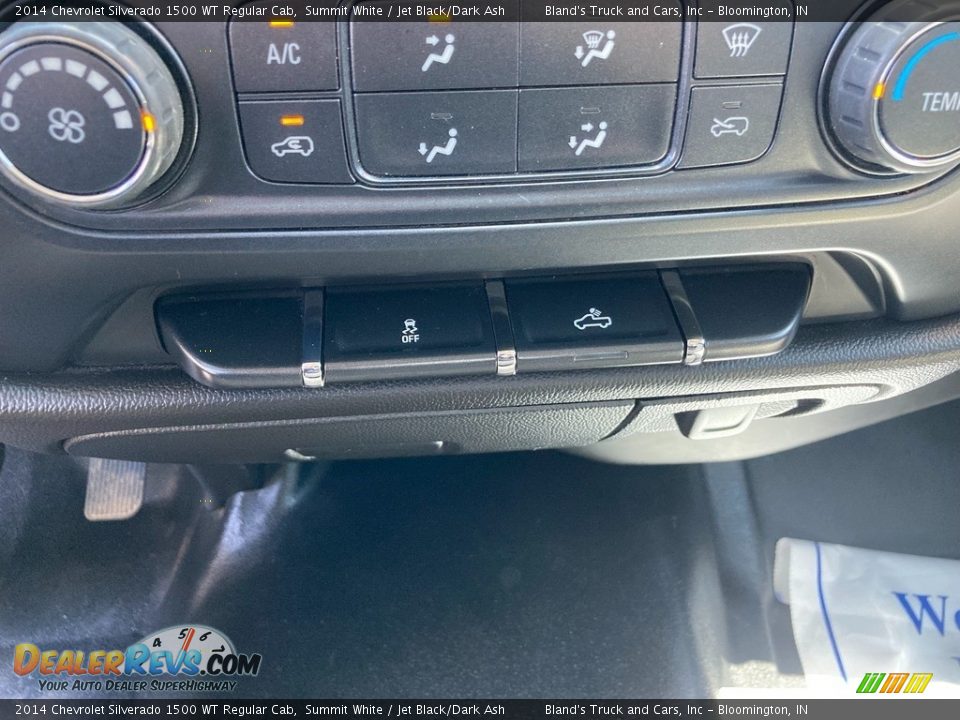 2014 Chevrolet Silverado 1500 WT Regular Cab Summit White / Jet Black/Dark Ash Photo #28