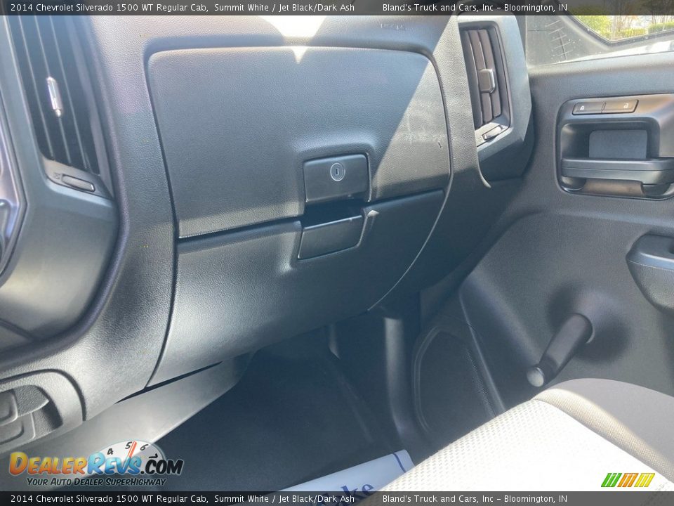2014 Chevrolet Silverado 1500 WT Regular Cab Summit White / Jet Black/Dark Ash Photo #29