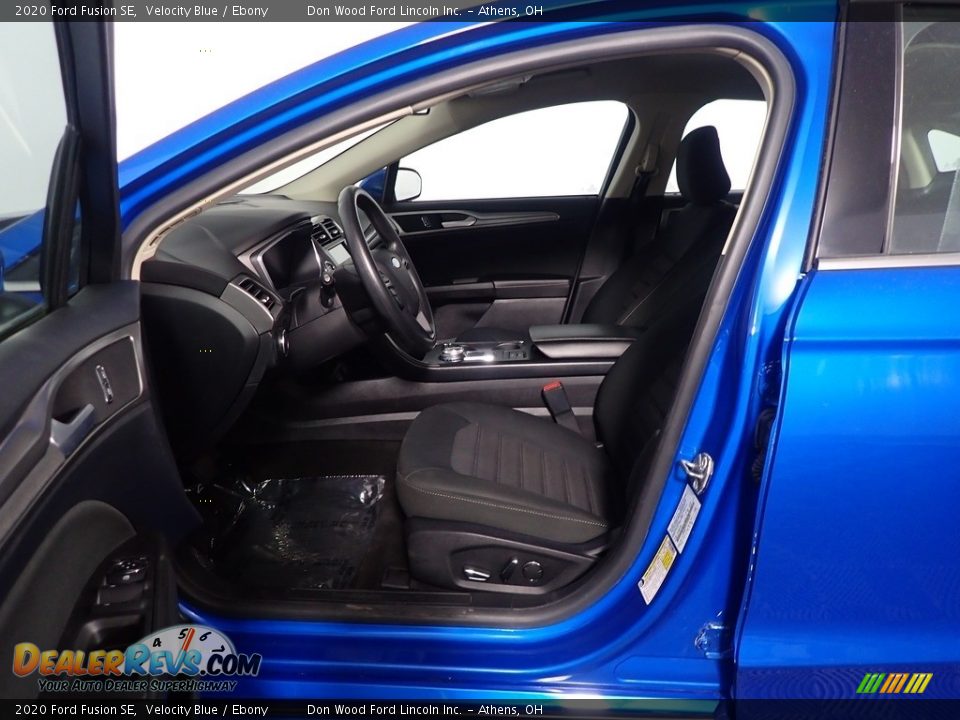 2020 Ford Fusion SE Velocity Blue / Ebony Photo #22