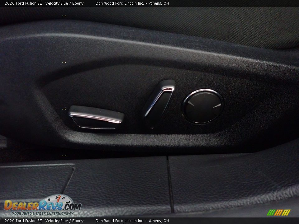 2020 Ford Fusion SE Velocity Blue / Ebony Photo #23