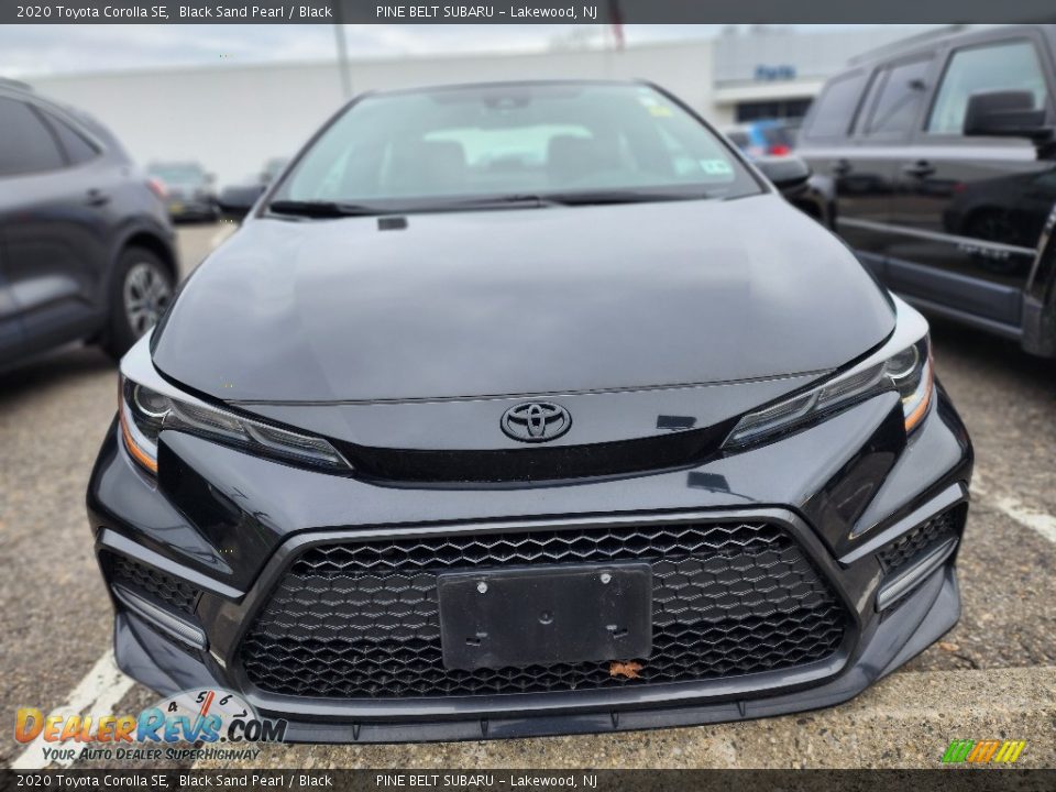 2020 Toyota Corolla SE Black Sand Pearl / Black Photo #2