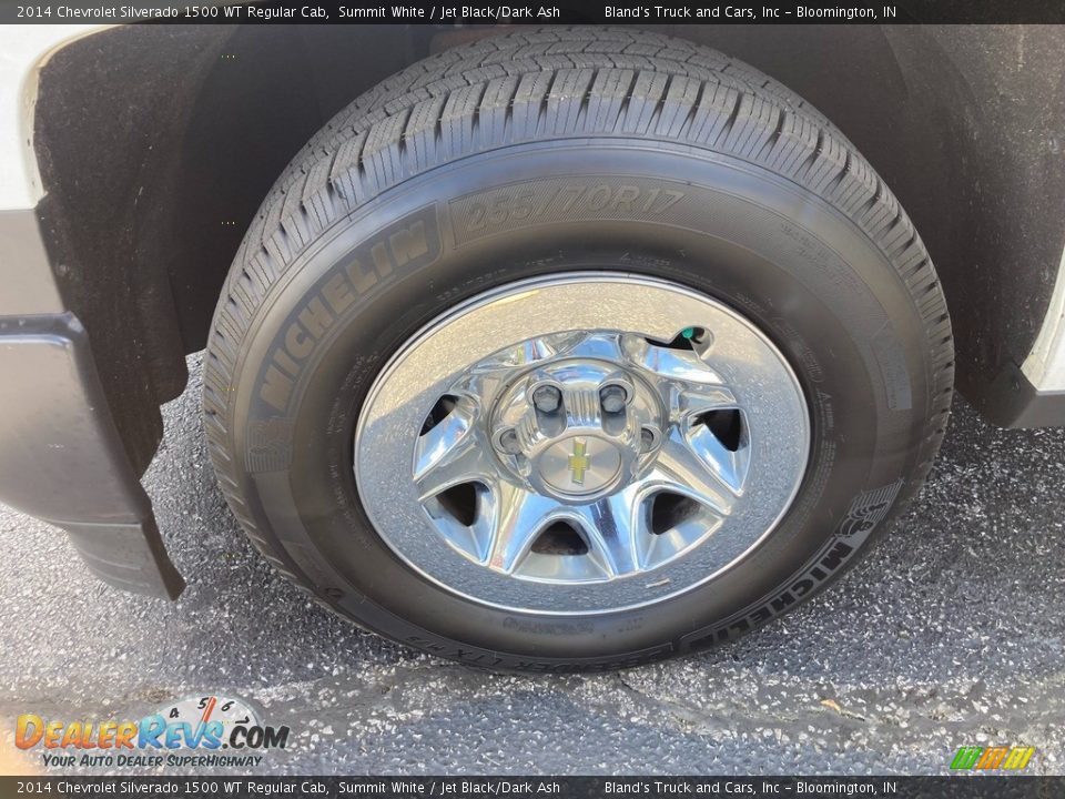 2014 Chevrolet Silverado 1500 WT Regular Cab Summit White / Jet Black/Dark Ash Photo #31