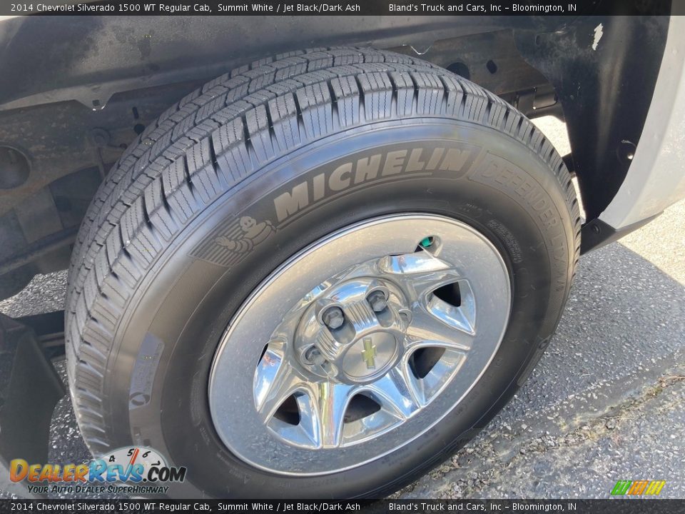 2014 Chevrolet Silverado 1500 WT Regular Cab Summit White / Jet Black/Dark Ash Photo #32