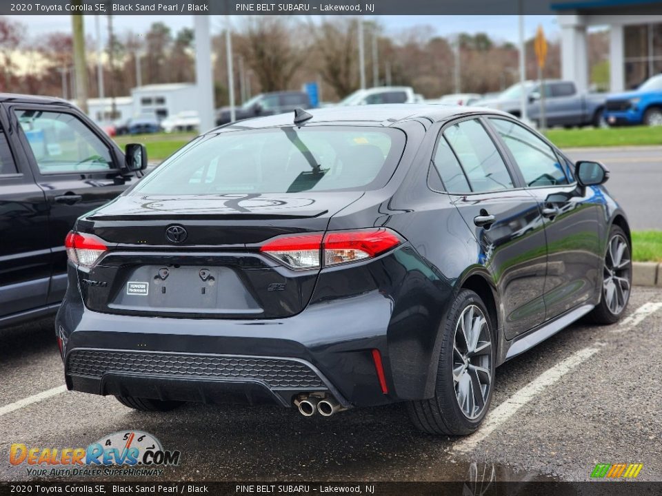 2020 Toyota Corolla SE Black Sand Pearl / Black Photo #4