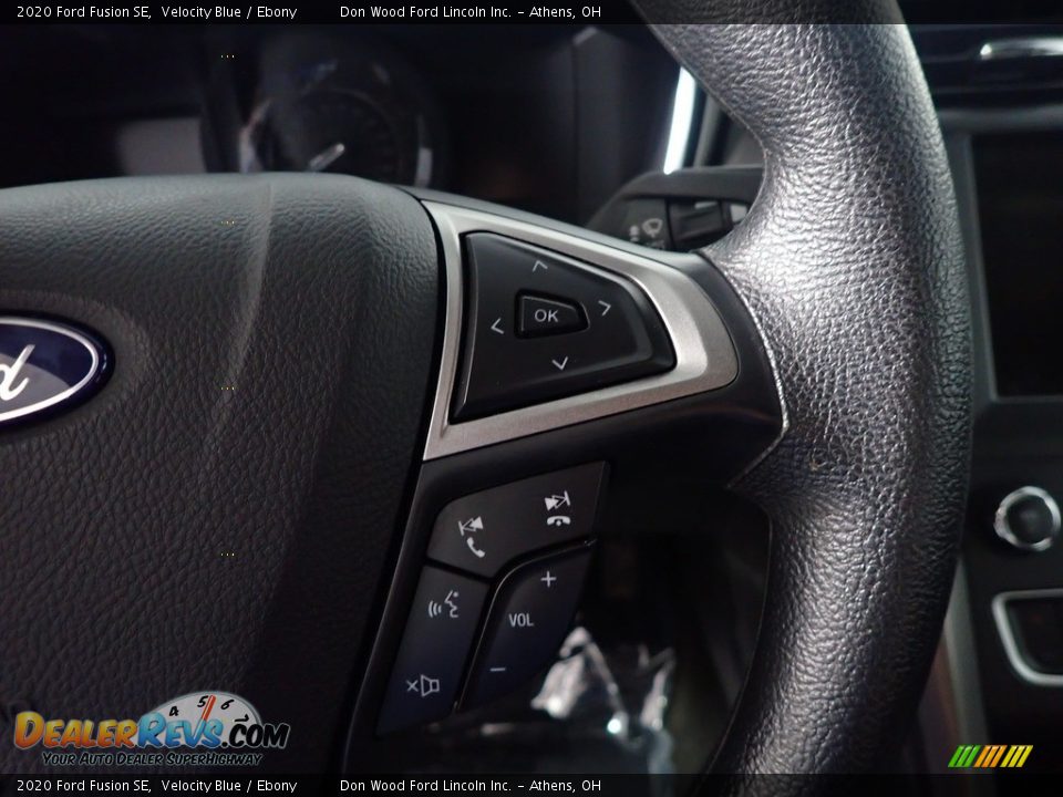 2020 Ford Fusion SE Velocity Blue / Ebony Photo #30