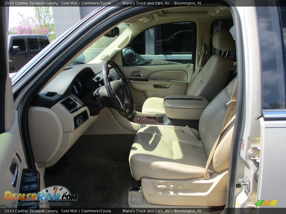 2010 Cadillac Escalade Luxury Gold Mist / Cashmere/Cocoa Photo #6