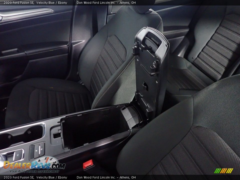 2020 Ford Fusion SE Velocity Blue / Ebony Photo #33