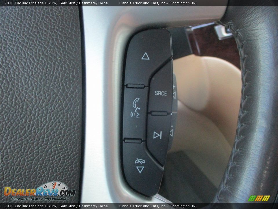 2010 Cadillac Escalade Luxury Gold Mist / Cashmere/Cocoa Photo #12