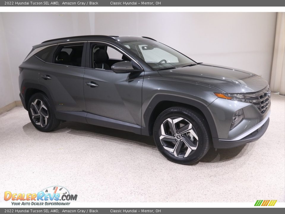 2022 Hyundai Tucson SEL AWD Amazon Gray / Black Photo #1