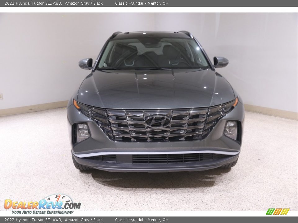 2022 Hyundai Tucson SEL AWD Amazon Gray / Black Photo #2