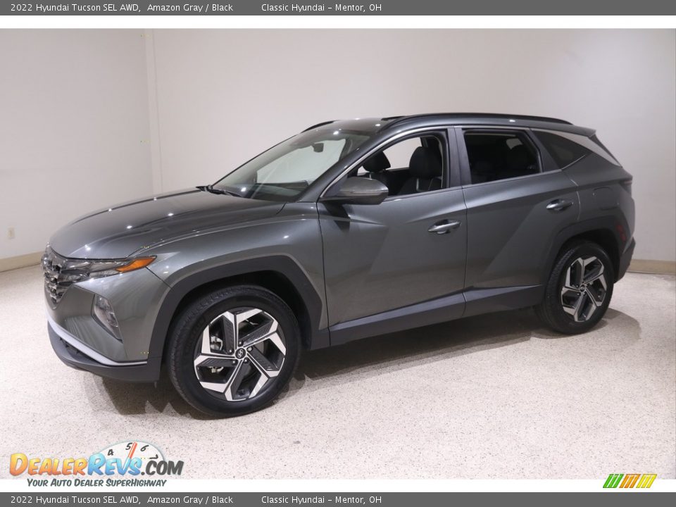 2022 Hyundai Tucson SEL AWD Amazon Gray / Black Photo #3