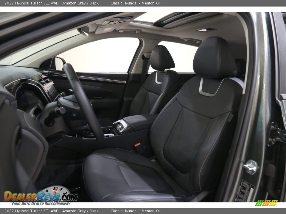 2022 Hyundai Tucson SEL AWD Amazon Gray / Black Photo #5