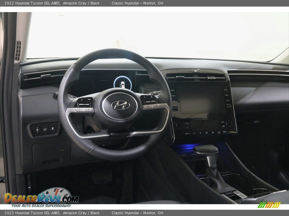 2022 Hyundai Tucson SEL AWD Amazon Gray / Black Photo #6