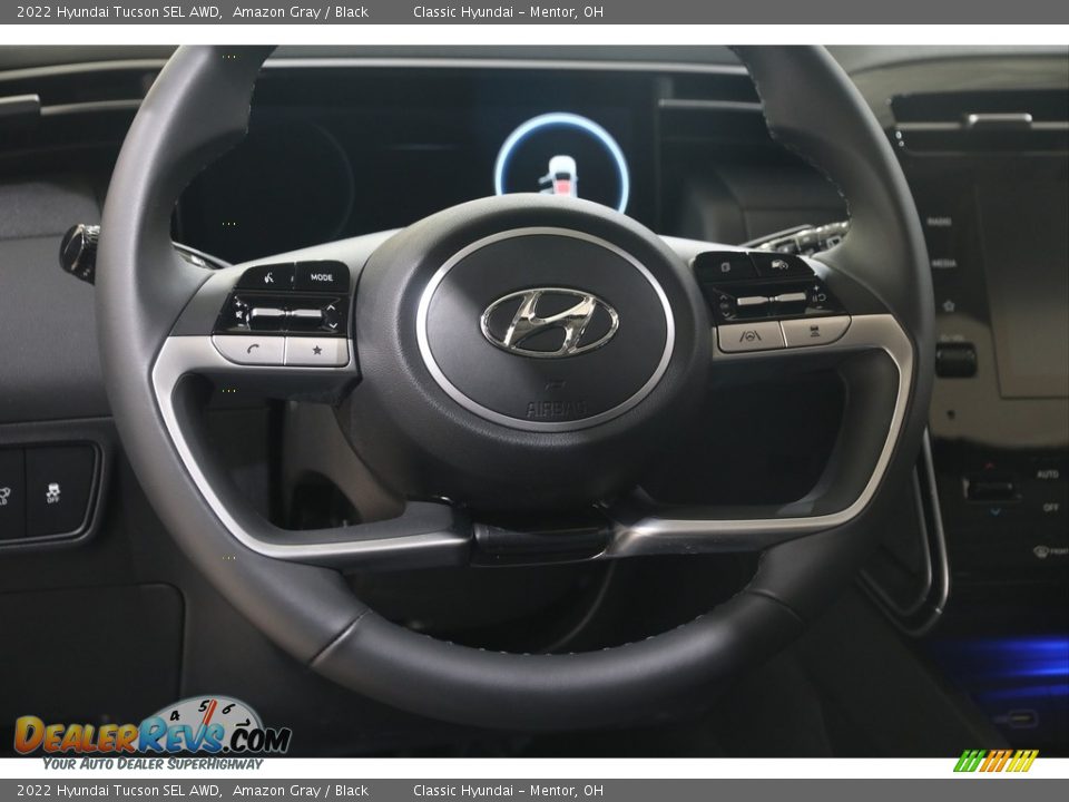 2022 Hyundai Tucson SEL AWD Amazon Gray / Black Photo #7