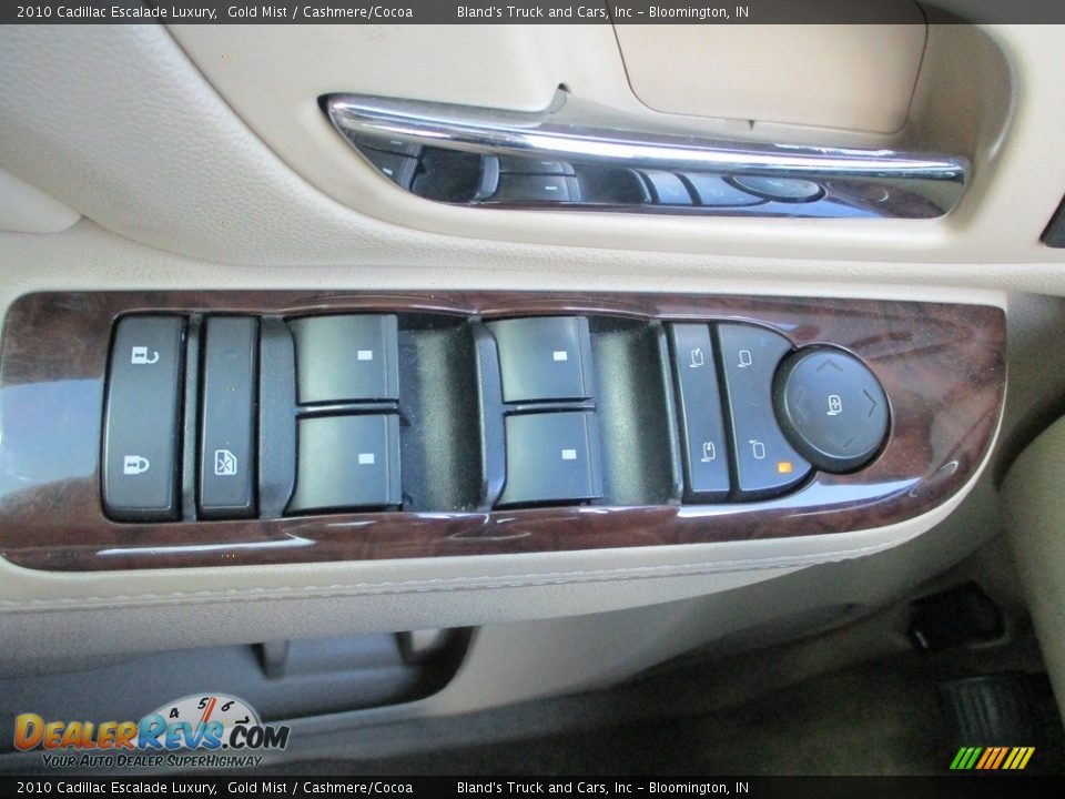 2010 Cadillac Escalade Luxury Gold Mist / Cashmere/Cocoa Photo #20