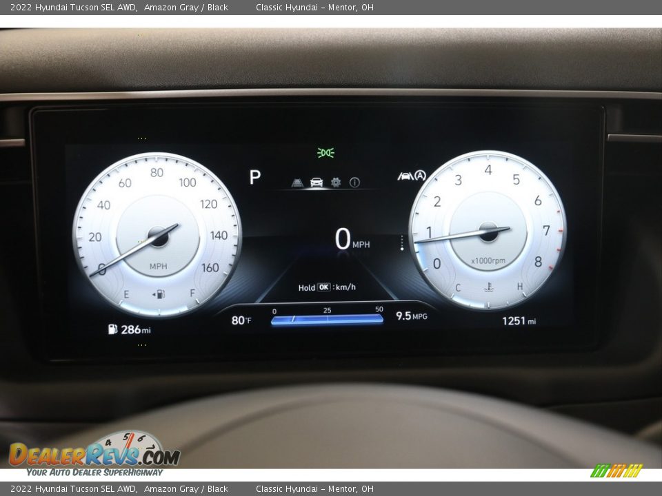 2022 Hyundai Tucson SEL AWD Amazon Gray / Black Photo #8