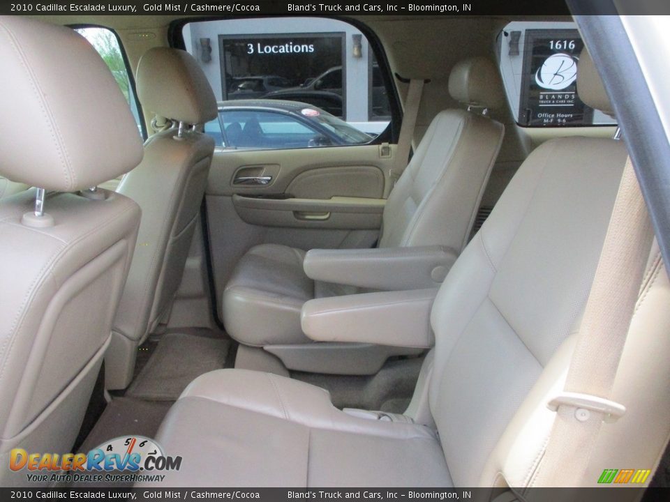 2010 Cadillac Escalade Luxury Gold Mist / Cashmere/Cocoa Photo #23