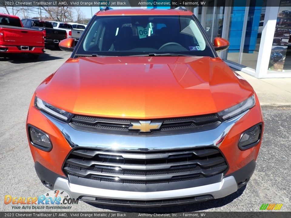 2023 Chevrolet TrailBlazer LT AWD Vivid Orange Metallic / Jet Black Photo #9