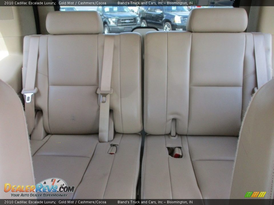 2010 Cadillac Escalade Luxury Gold Mist / Cashmere/Cocoa Photo #24